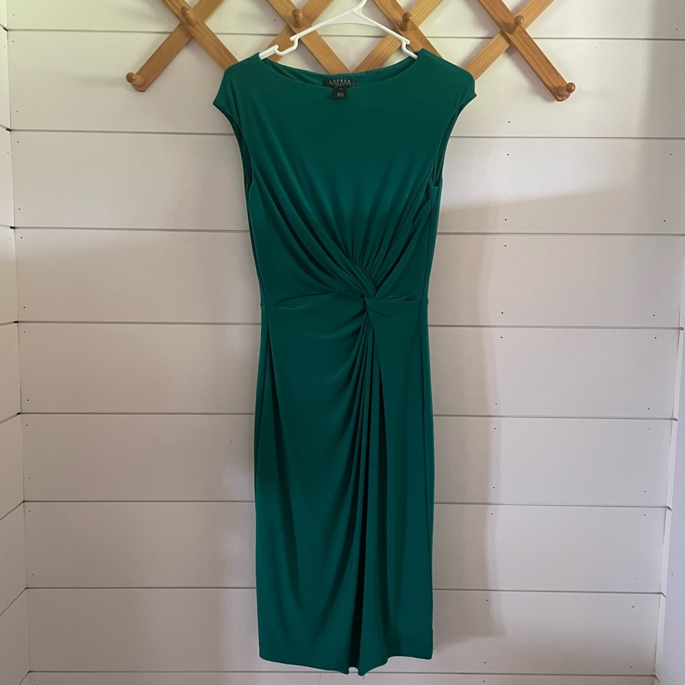 Ralph Lauren Green Business Formal dress size 4
